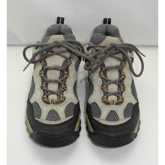 Merrell Baja Ventilator Ecru Suede Leather/Grey Mesh Hiking/Trail Shoes - 7.5 - Picture 2 of 8